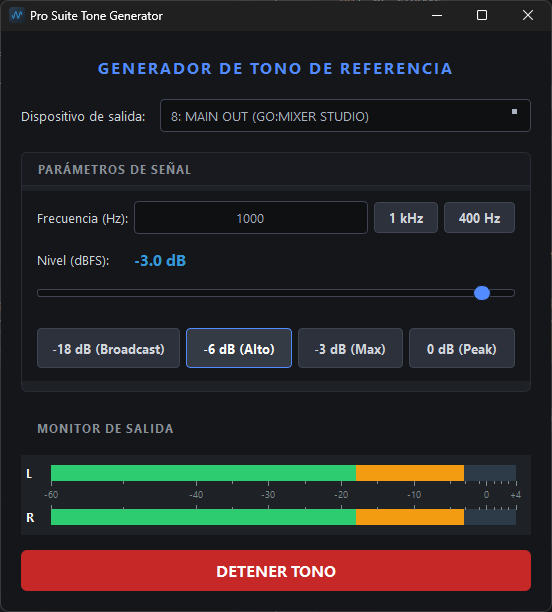 Pro Suite Tone Generator